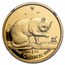 1999 Isle of Man 1 oz Gold British Blue Cat MS-64 NGC