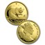 1999 Isle of Man 5-Coin Gold British Blue Cat Set