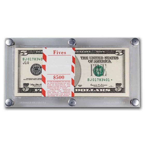 1999* (J-Kansas City) $5 FRN CCU (Fr#1987-J)Star Notes 100 Consec 1999* (J-Kansas City) $5 FRN CCU (Fr#1987-J)Star Notes 100 Consec