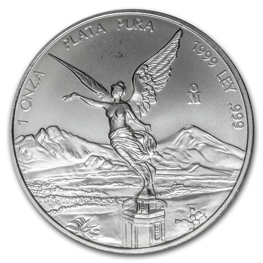 1999 Mexico 1 oz Silver Libertad BU