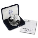 1999-P 1 oz Proof American Silver Eagle (w/Box & COA)