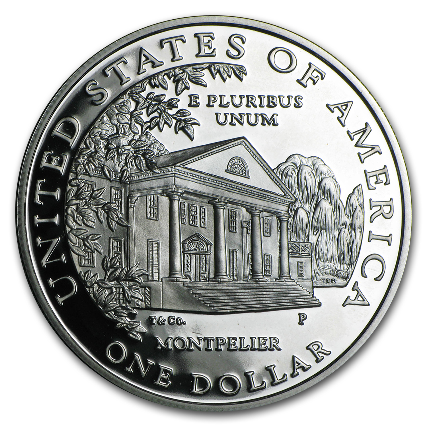 Tiffany アメリカ 1ドル銀貨(ドリー・マディソン) 1999年Proof 1999-P Dolley Madison Silver Dollar BU | GovMint.com