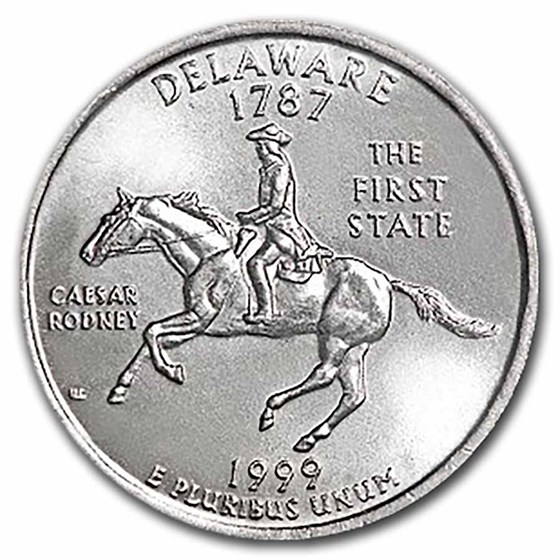1999-P Pennsylvania Statehood Quarter 40-Coin Roll BU 1999-P Pennsylvania Statehood Quarter 40-Coin Roll BU
