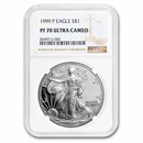 1999-P Proof American Silver Eagle PF-70 NGC
