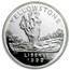 1999-P Yellowstone Park $1 Silver Commem Proof (Capsule only)