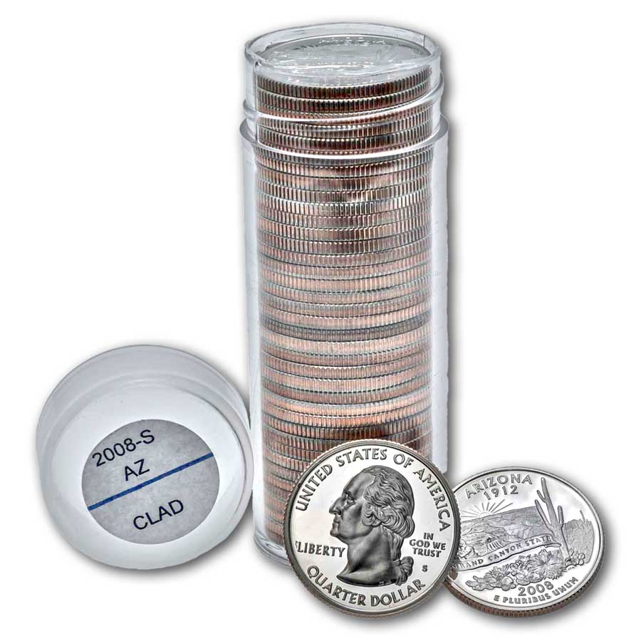 「WIRE HISTORY BOX 1999-2008」です。 First State Quarters of the United States Collector's Map