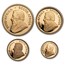 1999 S. Africa 4-Coin Gold Krugerrand Proof Set (No COA, No Box)