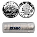 1999-S Connecticut State Quarter Gem Proof Roll (Silver)