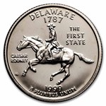 1999-S Delaware State Quarter 40-Coin Roll Gem Proof