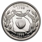 1999-S Georgia State Quarter 40-Coin Roll Gem Proof
