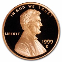 1999-S Lincoln Cent Gem Proof (Red)