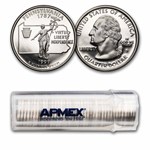 1999-S Pennsylvania State Quarter 40-Coin Roll Gem Proof