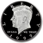 1999-S Silver Kennedy Half Dollar Gem Proof