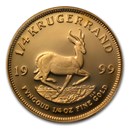 1999 South Africa 1/4 oz Proof Gold Krugerrand