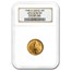 1999-W 1/10 oz American Gold Eagle MS-69 NGC (W Variety)