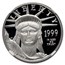 1999-W 1/2 oz American Platinum Eagle PF-70 UCAM NGC (Castle)
