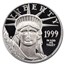 1999-W 1/2 oz Proof American Platinum Eagle PR-70 DCAM CACG