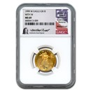 1999-W 1/4 oz American Gold Eagle MS-69 NGC (W Variety, Frost) 1999-W 1/4 oz American Gold Eagle MS-69 NGC (W Variety, Frost)