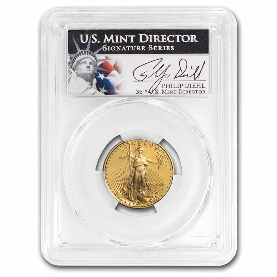 1999-W 1/4 oz Proof American Gold Eagle PR-69 PCGS (Diehl)