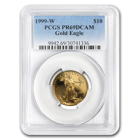 1999-W 1/4 oz Proof American Gold Eagle PR-69 PCGS 1999-W 1/4 oz Proof American Gold Eagle PR-69 PCGS