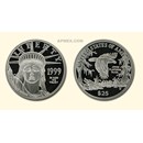 1999-W 1/4 oz Proof American Platinum Eagle (Capsule Only)