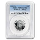 1999-W 1/4 oz Proof American Platinum Eagle PR-70 PCGS 1999-W 1/4 oz Proof American Platinum Eagle PR-70 PCGS
