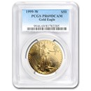 1999-W 1 oz Proof American Gold Eagle PR-69 DCAM PCGS