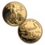 1999-W 4-Coin Proof American Gold Eagle Set (w/Box & COA)