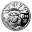 1999-W 4-Coin Proof American Platinum Eagle Set (w/Box & COA)