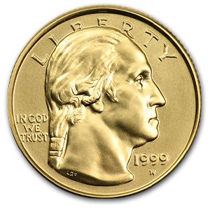 1999-W Gold $5 Commem George Washington BU (Capsule Only) 1999-W Gold $5 Commem George Washington BU (Capsule Only)