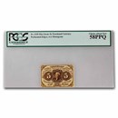1st Issue Fractional Currency 5 Cents AU-58 PPQ PCGS (Fr#1229)