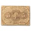 1st Issue Fractional Currency 5 Cents VG (Fr#1231)