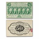1st Issue Fractional Currency 50 Cents VF (Fr#1312) Details