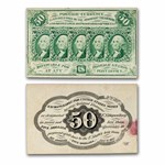 1st Issue Fractional Currency 50 Cents VF (Fr#1312) Details
