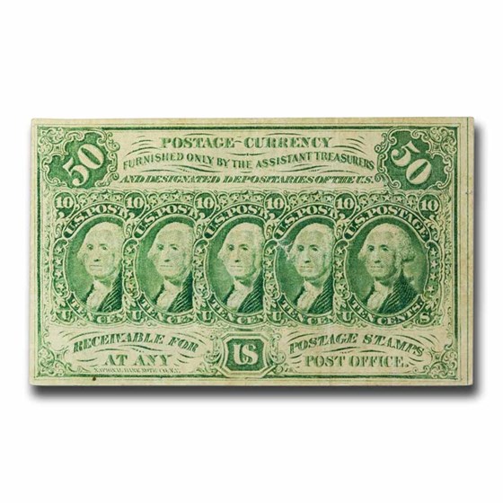 1st Issue Fractional Currency 50 Cents VF (Fr#1312) 1st Issue Fractional Currency 50 Cents VF (Fr#1312)