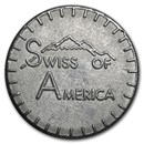 2 1/2 oz Silver Round - Swiss of America