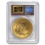 2.419 oz Gold Round - $50 Kellogg Restrike Gem BU PCGS