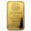 2.5 gram Gold Bar - Argor-Heraeus (In Assay)