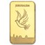 2.5 gram Gold Bar Holy Land Mint Dove of Peace (Vintage Assay)