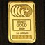2.5 gram Gold Bar - Johnson Matthey (Kansas City Life Insurance)