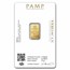 2.5 gram Gold Bar - PAMP Lady Fortuna Veriscan® (In Assay)
