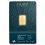 2.5 gram Gold Bar - PAMP Suisse Lady of Liberty (In Assay)