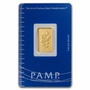 2.5 gram Gold Bar - PAMP Suisse Rosa (In Assay)