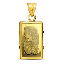 Buy 2.5 gram Gold Pendant - PAMP Suisse Fortuna Pendant | APMEX