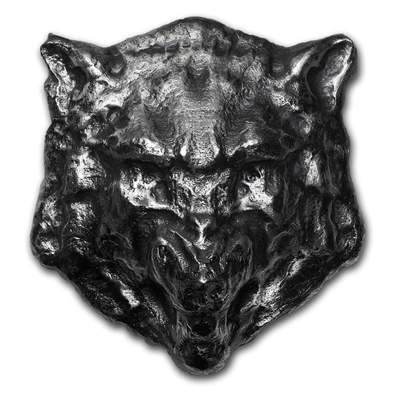 2.5 oz Silver - MK Barz & Bullion (3D Wolf) 2.5 oz Silver - MK Barz & Bullion (3D Wolf)