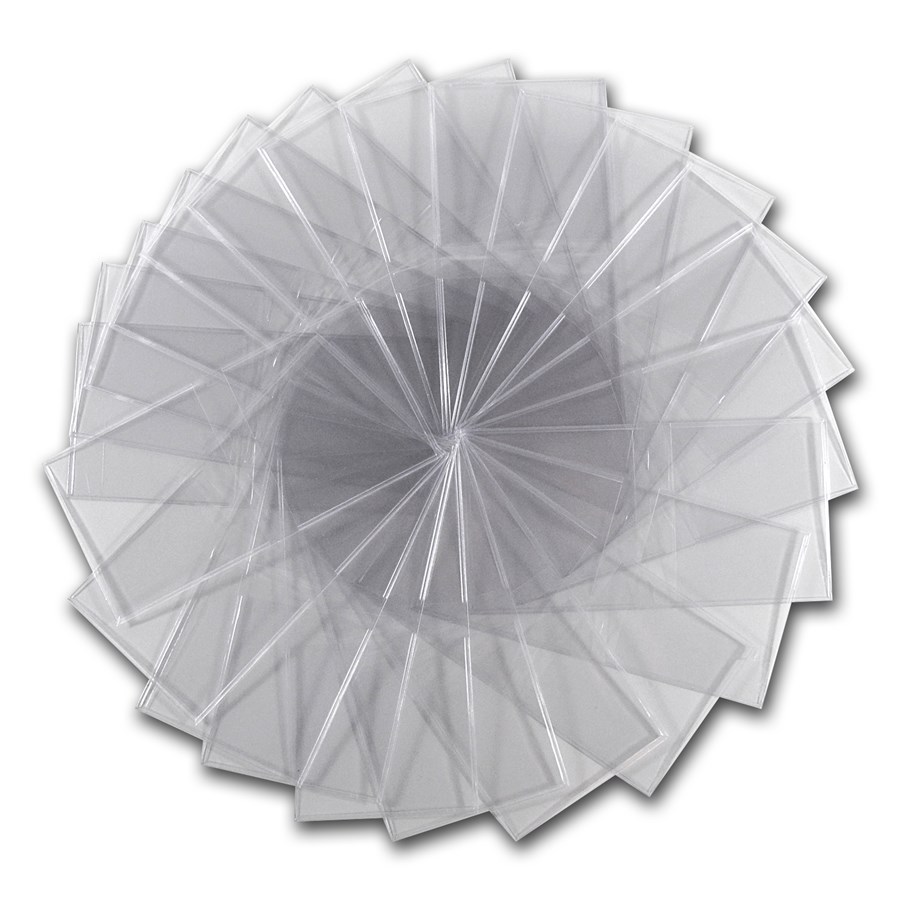2.5 X 2.5 Unplasticized Flips (#15UN) - (100 ct)