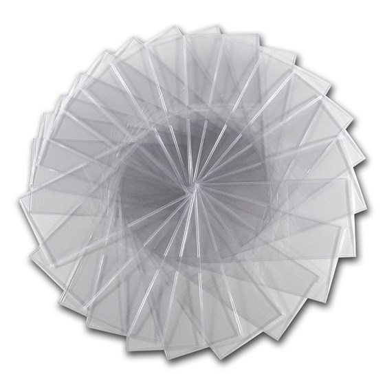 2.5 X 2.5 Unplasticized Flips (#15UN) - (100 ct) 2.5 X 2.5 Unplasticized Flips (#15UN) - (100 ct)
