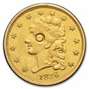 $2.50 Gold Classic Head Quarter Eagle (Damaged)