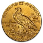 $2.50 Indian Gold Quarter Eagle (Cleaned)