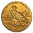 $2.50 Indian Gold Quarter Eagle (Cleaned)